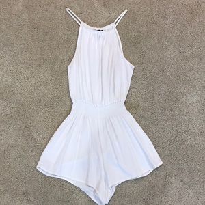 Forever 21 White Romper | Spaghetti Strap